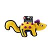 GiGwi Textil Hundespielzeug Duraspikes Waschbär Gelb, 37,5 x 12 x 15 cm