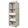 Compactor Obesni organizator za oblačila OXFORD,30 x 30 x 94 cm, 4 police