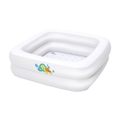 Bestway Napihljiva potovalna kad, 86 x 86 x 25 cm