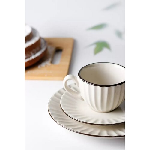 Mäser 18-teiliges Kaffeegeschirr OSITA WHITE