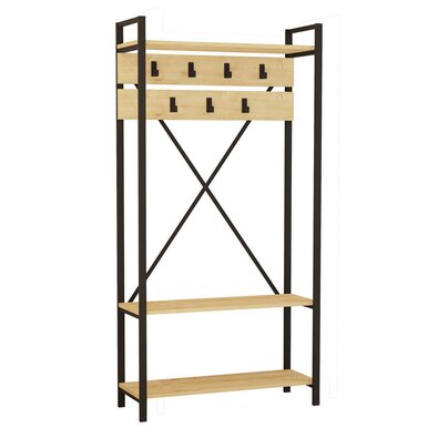 Wieszak z półką na buty Alfa Sapphire and Grey