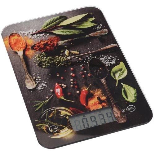 Digitálna kuchynská váha Spices, 5 kg, basil
