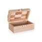 Dřevěná krabička Chess, 12 x 7 x 6 cm
