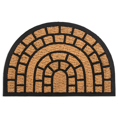 Kokosnussmatte Ziegel Halbkreis, 40 x 60 cm