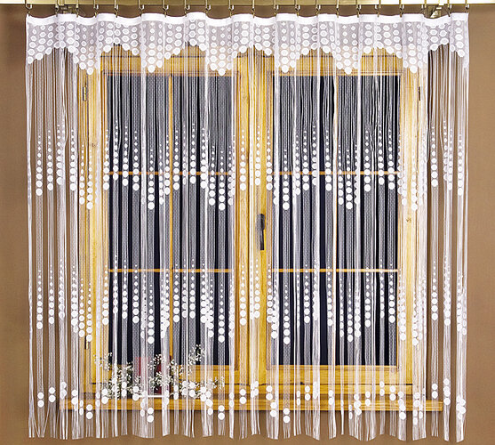 4Home Provázková záclona EVITA, 150 x 240 cm