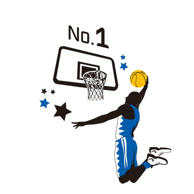 Samolepiaca dekorácia basketbal