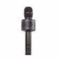 Teddies Mikrofon karaoke Bluetooth, czarny, na baterie, z USB kabelem