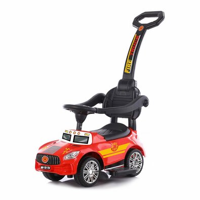 Skuter Chipolino z prowadnicą i dźwiękami ,Strażacy