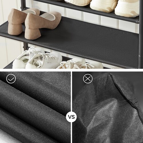 Szafka na buty E1035 OLW, stare drewno, 3 półki