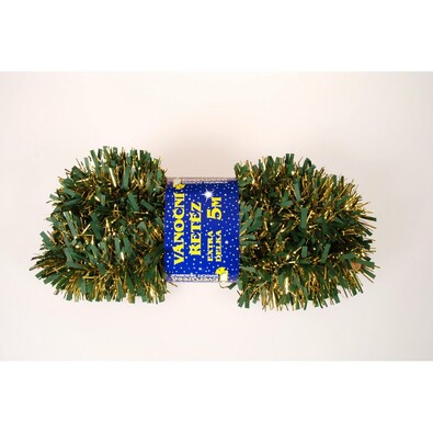 Girlanda Funky złoty, 500 cm