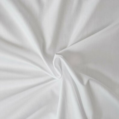 Cearșaf de pat Kvalitex Satin colecția Luxury alb, 180 x 200 cm + 22 cm