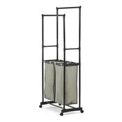Suport cu spațiu de depozitare GD-176 BK, plastic, negru
