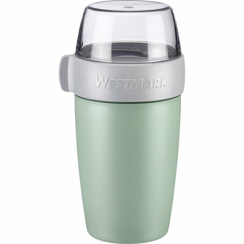 Cutie pentru gustări din două piese Westmark, 700ml, verde mentă