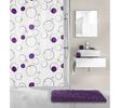 Koupelnový závěs Monore  Meusch bezinka, fialová, 180 x 200 cm