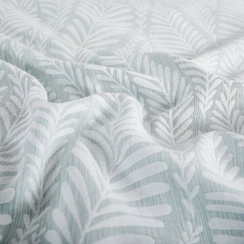 Jacquard-Bettwäsche Hawai grün, 140 x 200 cm, 70 x 90 cm