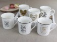 Altom Sada porcelánových hrnčekov Happy Mix 300 ml, 6 ks