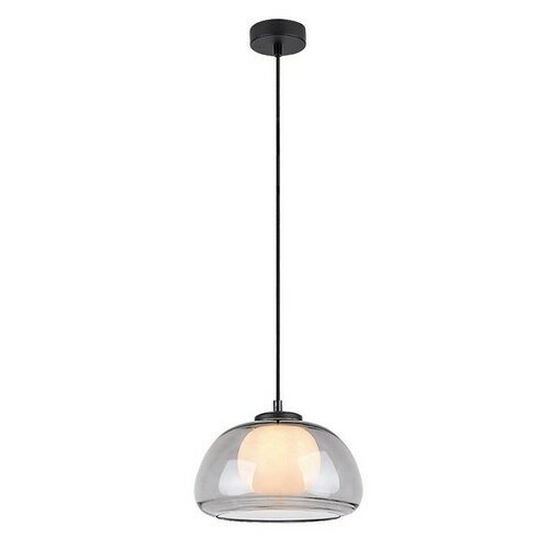 Rabalux 72275 moderní závěsný lustr Elowen, kouřová, G9, 1x max. 5W