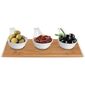 Lamart LT9219 Set de 4 farfurii de servire Bamboo,27 x 12 cm