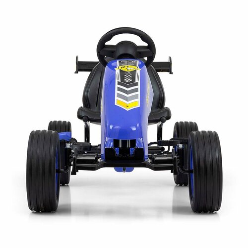 Milly Mally Quadricycle Go-kart Rocket, niebieski
