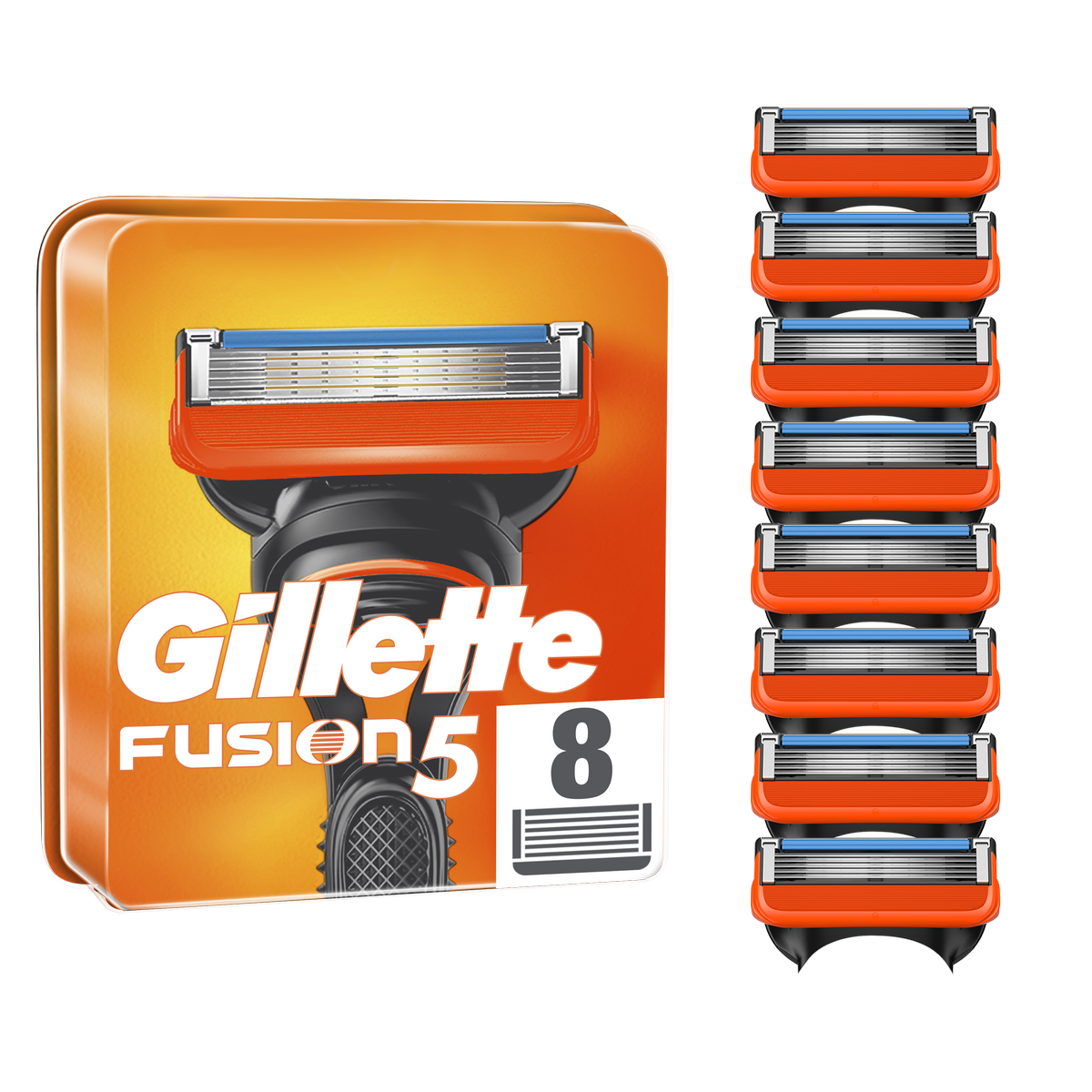 Gillette Náhradní hlavice Fusion5, 8 ks