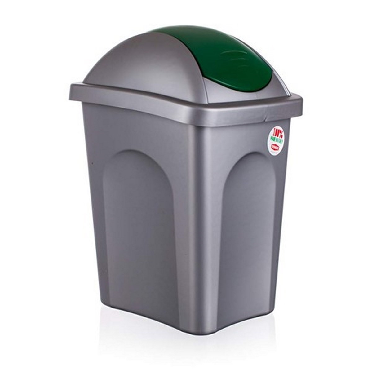 VETRO-PLUS Kôš odpadový Multipat zelená, 30 l