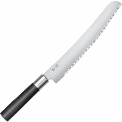 Nôž na chlieb Kai Wasabi Black, 23 cm