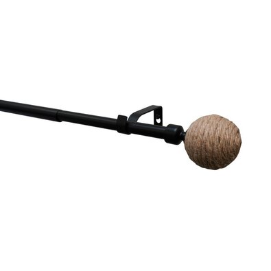Eta teleszkópos karnis szett 16/19 mm, fekete matt, 200–350 cm