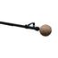 Set extensibil 16/19 mm Eta negru mat, 200–350 cm