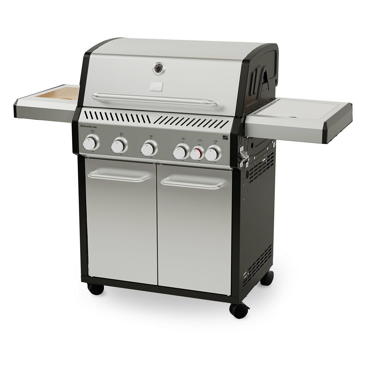 Grill gazowy G21 Nebraska BBQ Premium line, 6 palników + gratis reduktor ciśnienia