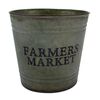 Металеве кашпо для квіткового горщика Farmers market, 22 x 21 см