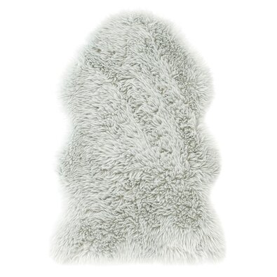 AmeliHome krzno Dokka siva, 50 x 80 cm