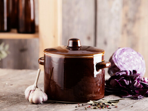 Altom Керамічний горщик з кришкою, 1,5 л