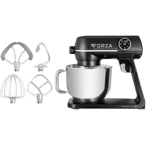 ECG Forza 6600 kuchynský robot Metallo Nero