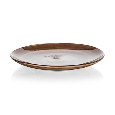 Banquet desert plate PALAS, 21,5 cm, rjava