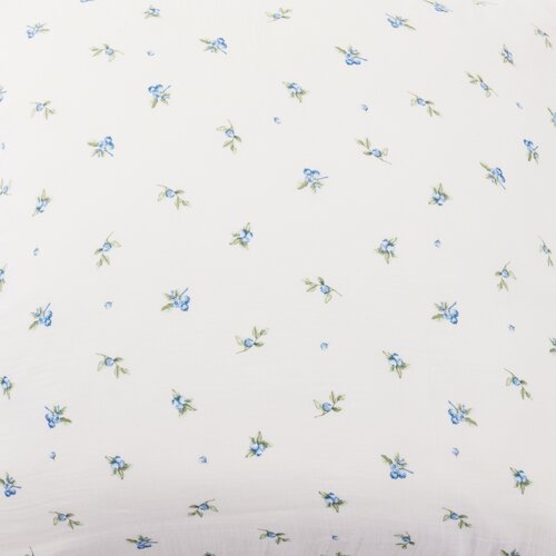 Matex Muslin posteljnina Blueberries, 140 x 200 cm, 70 x 90 cm