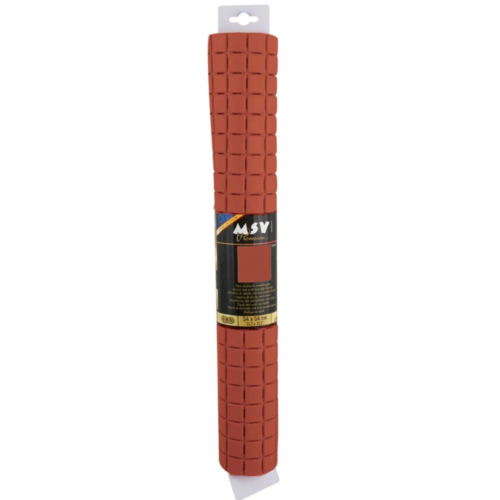 Spirella Protiskluzová podložka do sprchy QUADROPremium, terakota, 54 x 54 cm