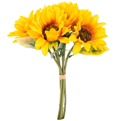 Floare artificială Floarea soarelui, 35 cm