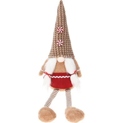 Krasnal świąteczny Gingerbread girl, 57 x 16 cm