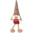 Krasnal świąteczny Gingerbread girl, 57 x 16 cm