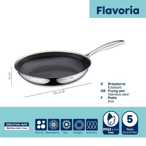 Kela Nerjeva ponev s keramično površino Flavoria 28 cm