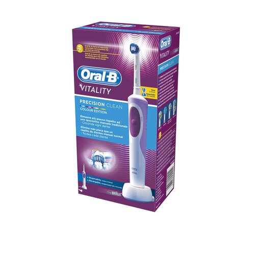 Oral B zubní kartáček Vitality Precision Clean fialová