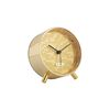 Karlsson 6004GD budzik design złoty, średnica 11 cm