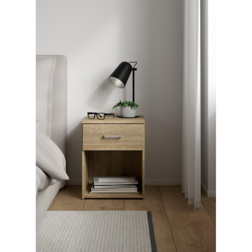 GARBO éjjeliszekrény, sonoma tölgy