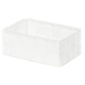 Compactor Organizator depozitare pentru sertar M TEX, 18 x 12 x 7 cm, alb