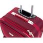 Pretty UP Cestovní textilní kufr TEX24 M, červená