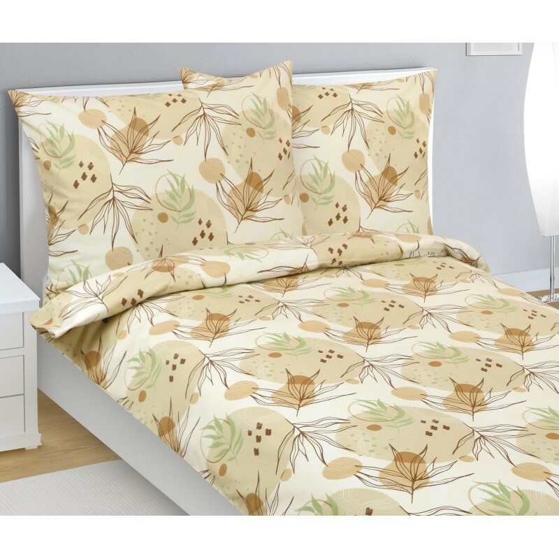 Bellatex Pościel flanelowa Jesień, 140 x 220 cm, 70 x 90 cm