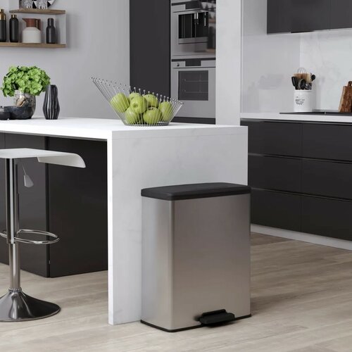 Curver Pedálový odpadkový kôš Deco Bin Rectangular, 26 + 26 l