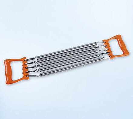pružinový expander sportwell, stříbrná, 56 x 11 cm