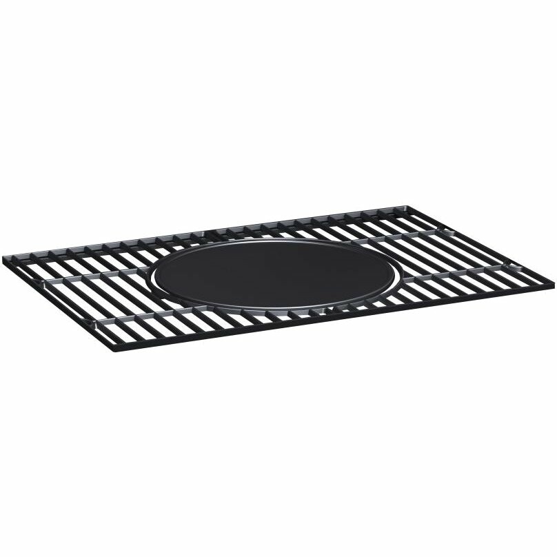 Multifunkčný gril Avenberg Genius + liatinový rošt+ tác + kameň na pizzu, 70 x 103 x 105 cm