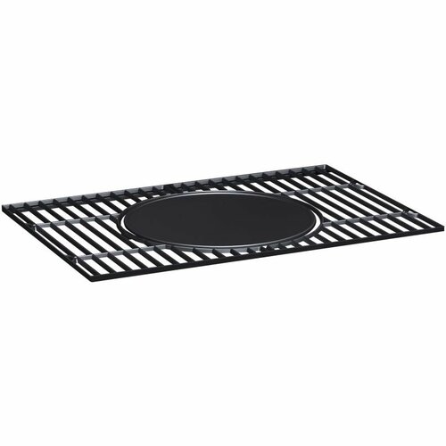Avenberg Multifunkční BBQ gril Genius + litinový rošt + tál + pizza kámen, 70 x 103 x 105 cm